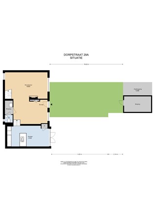 Floorplan - Dorpstraat 29A, 6181 GW Elsloo